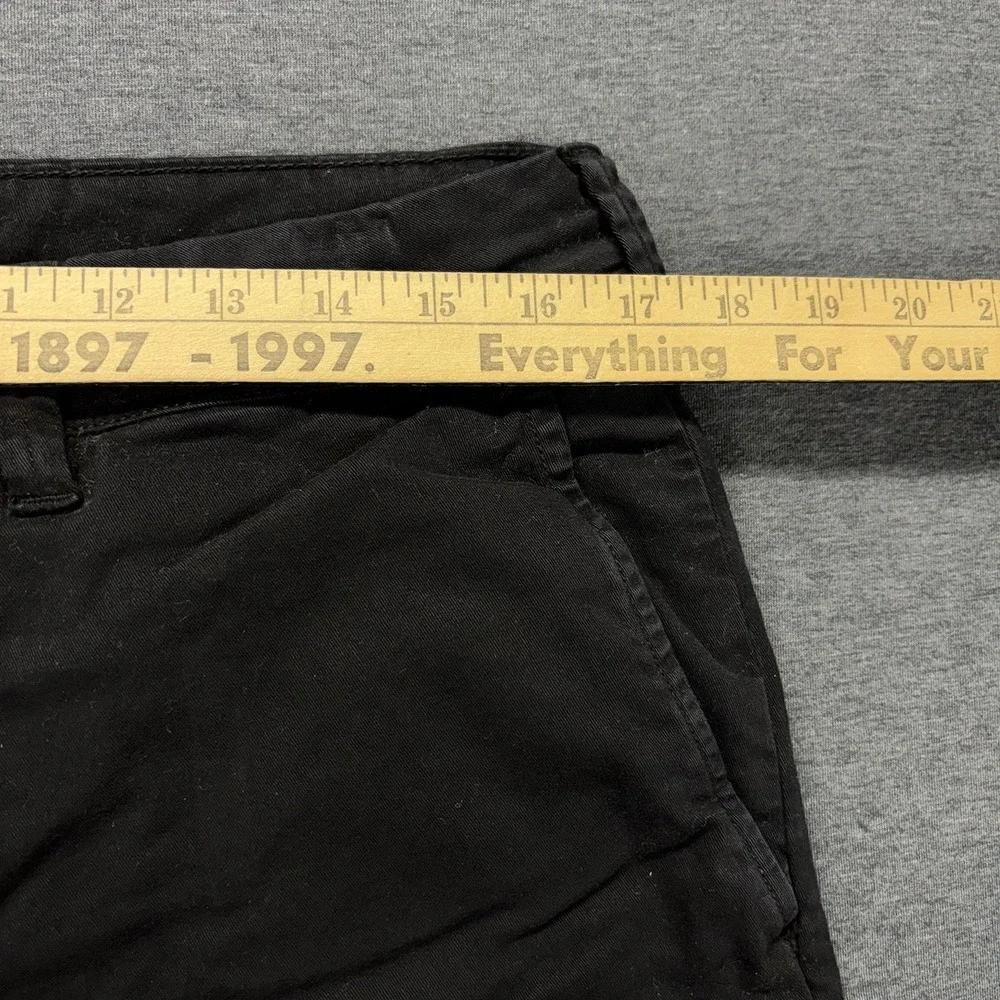 American Eagle Chino Pants Mens 34x30 Extreme Flex Slim Straight black Stretch
